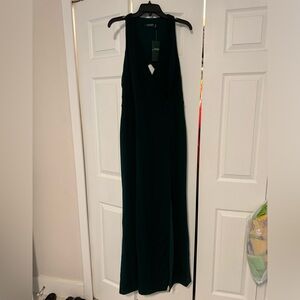 Ralph Lauren Gown. Dark Green. Size 16